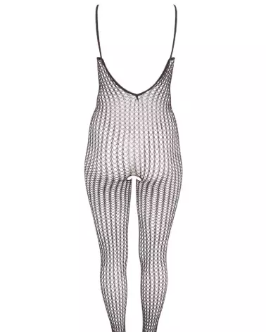 Catsuit noir élégant NO:XQSE taille XL/XXL en bodystocking-5
