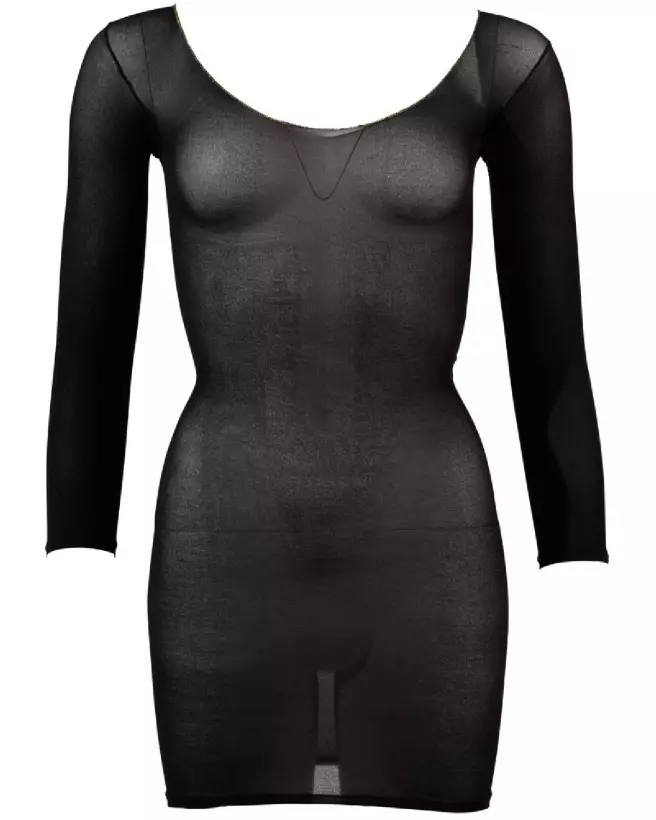 Robe sexy en nylon NO:XQSE taille mini S-L, style élégant et confortable-5