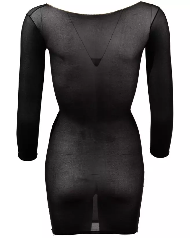 Robe sexy en nylon NO:XQSE taille mini S-L, style élégant et confortable-7