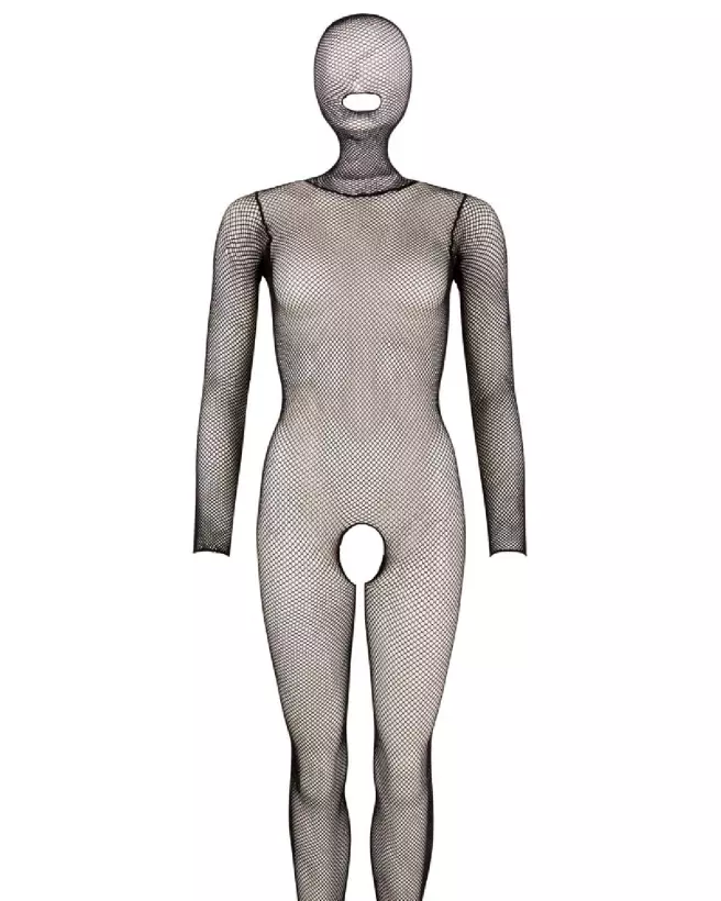 Catsuit Mask S-L de NO:XQSE en bodystocking élégant et séduisant-6