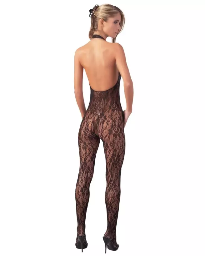 Catsuit avec perles NO:XQSE taille S/M, tenue séduisante et élégante-3