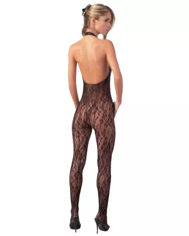 Catsuit avec perles NO:XQSE taille S/M, tenue séduisante et élégante-3