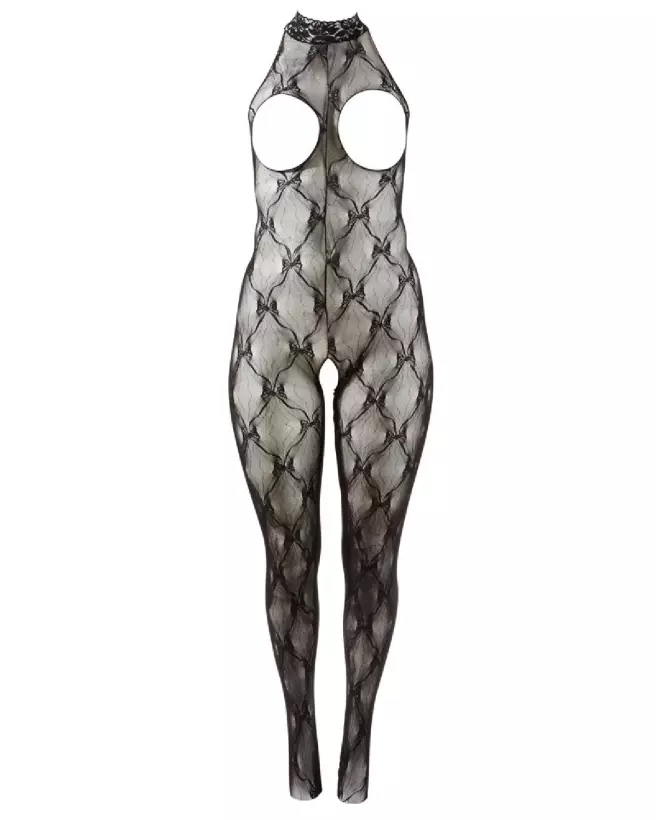 Catsuit Busenfrei NO:XQSE en Taille XL-XXL, Bodystocking Sexy et Confortable-5