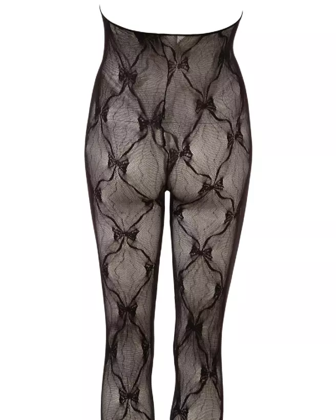 Catsuit Open Bust NO:XQSE en maille sexy taille S-L-6
