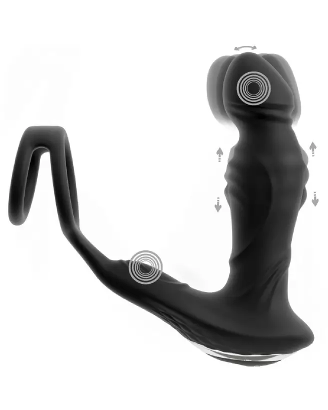 RC Vibrating Prostate Plug Nod de Rebel pour stimulation prostatique efficace-6