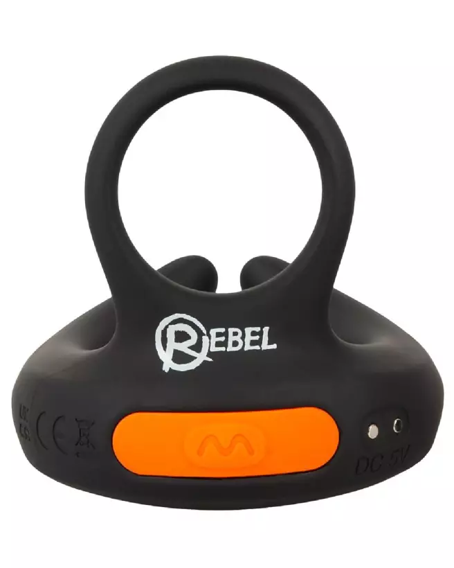 Rebel RC Scrotum Stimulator, Anneau Érotique pour Homme, Stimulation Intense-3