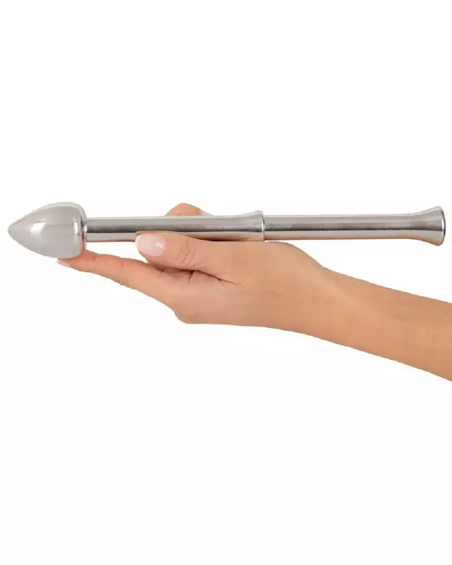 Image du Rebel Metal Milking Stick, stimulateur prostatique en métal poli de Rebel pour plaisir intense-6