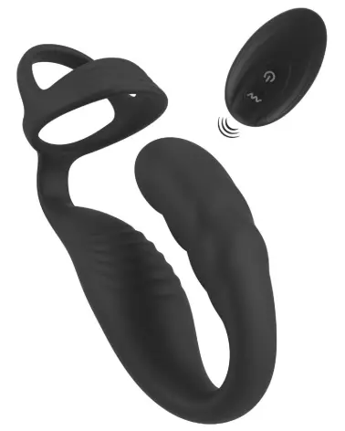 Rebel Cock Ring w RC Prostate pour stimulation prostate et performance sexuelle-2