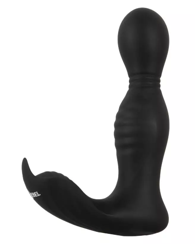 RC Butt Plug Rebel avec télécommande pour stimulation de la prostate-4