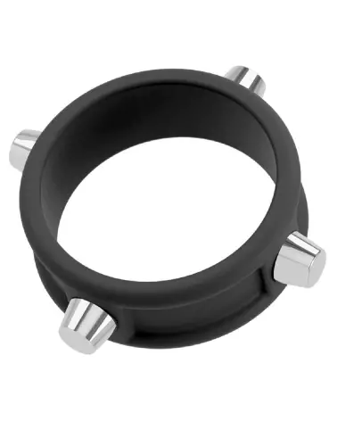 Image du Rebel Cock Ring w Studs pour augmentation de performance et confort-2