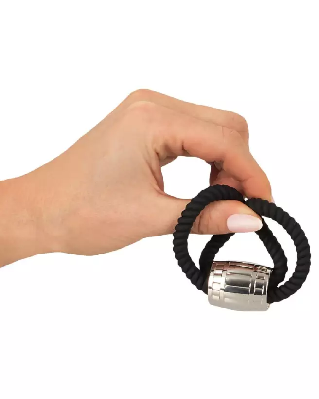 Image du Rebel Heavy Rope Cock Strap 2L pour une endurance accrue et confort optimal-4