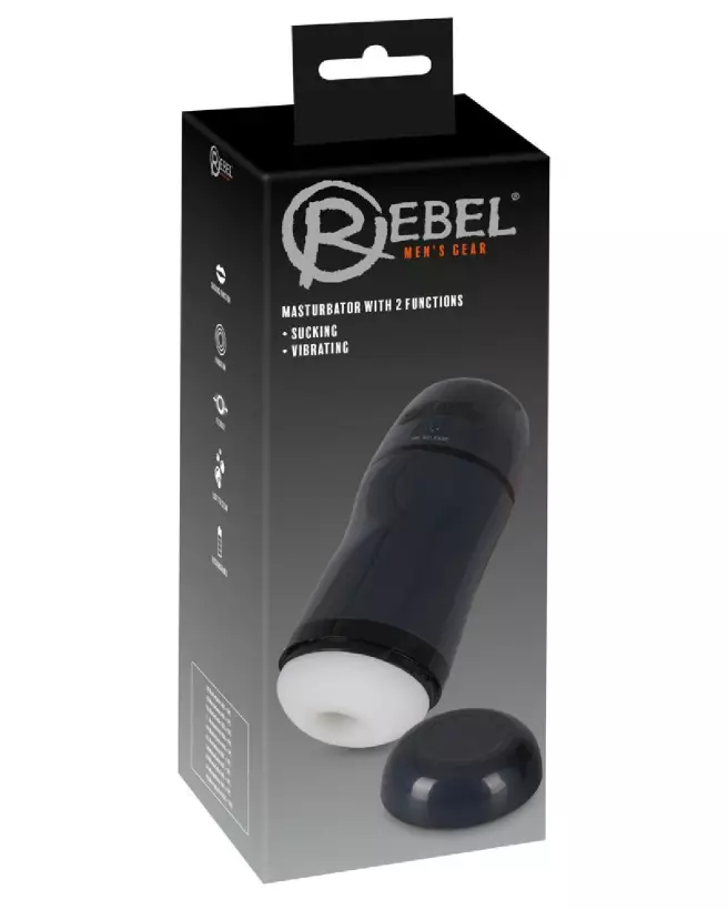 Rebel Masturbator 2 Functions pour stimulation avancée et plaisir intense-1