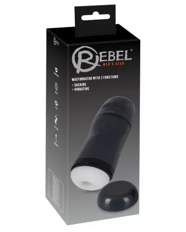 Rebel Masturbator 2 Functions pour stimulation avancée et plaisir intense-1