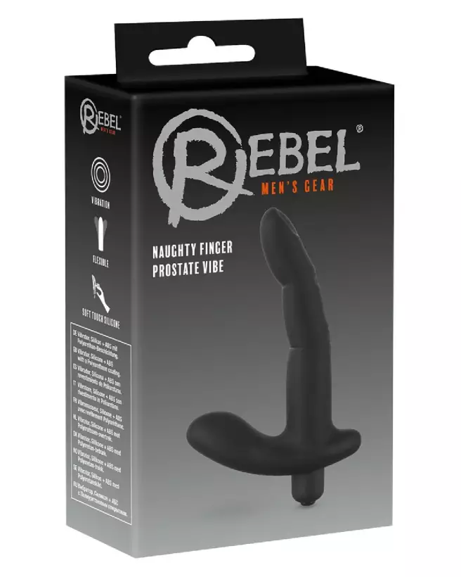 Image du stimulateur de prostate Rebel Naughty Finger, conçu pour le plaisir masculin et la stimulation prostatique optim-1
