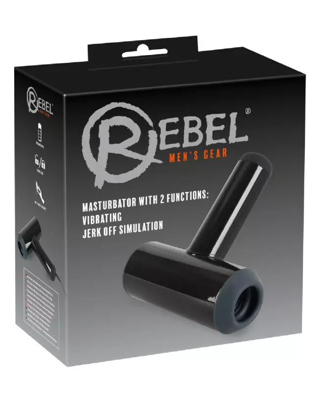 Image du Rebel Masturbator avec 2 fonctions pour une expérience de plaisir optimale-1