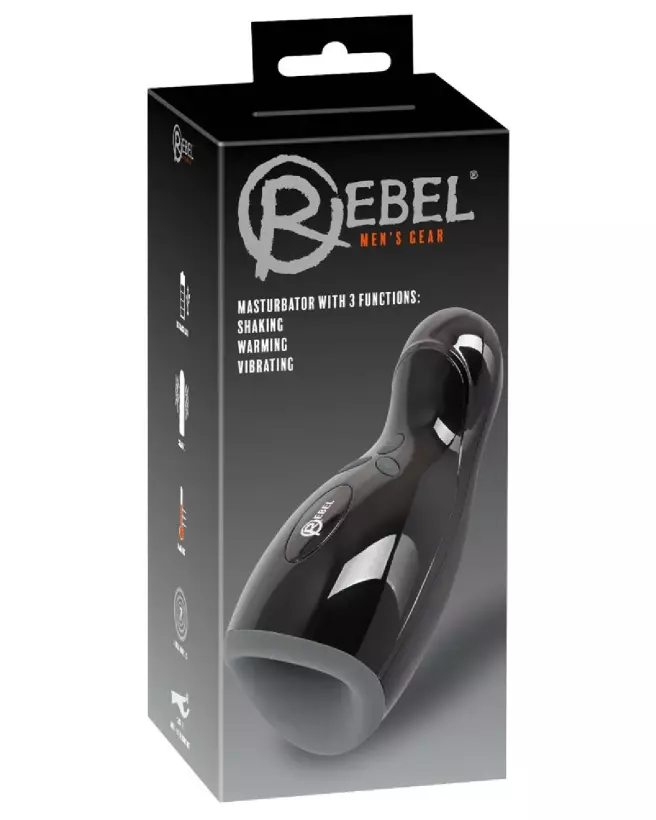 Image du Rebel Masturbator with 3 Functions - Masturbateur ergonomique et multifonction de Rebel-1