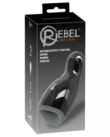 Image du Rebel Masturbator with 3 Functions - Masturbateur ergonomique et multifonction de Rebel-1