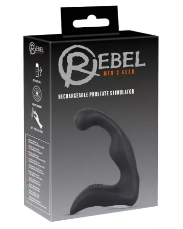 Rebel Prostate Plug rechargeable pour stimulation prostatique efficace-1