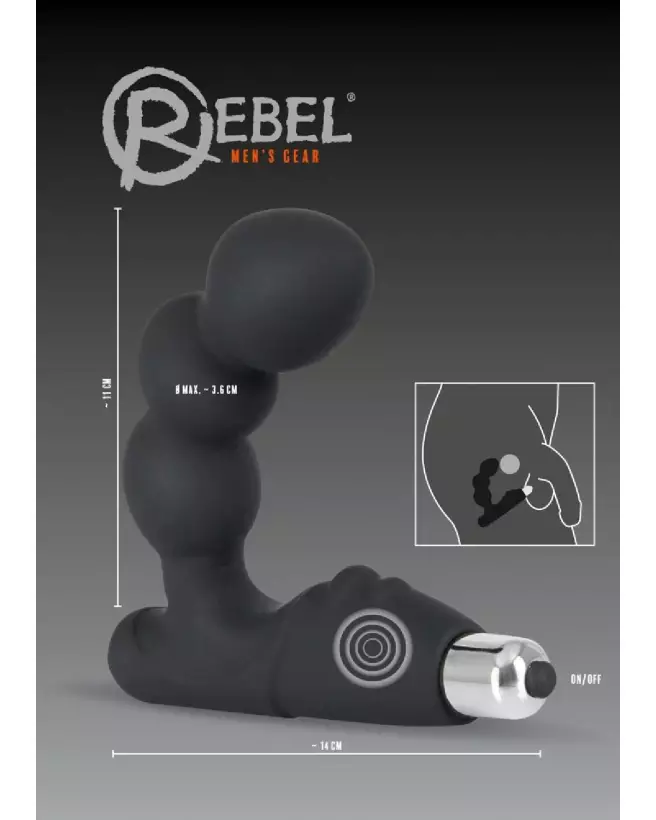 Image du Rebel Prostate Stimulator, stimulateur ergonomique pour prostate-5