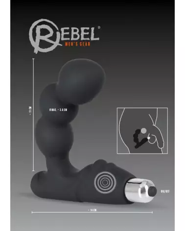 Image du Rebel Prostate Stimulator, stimulateur ergonomique pour prostate-5
