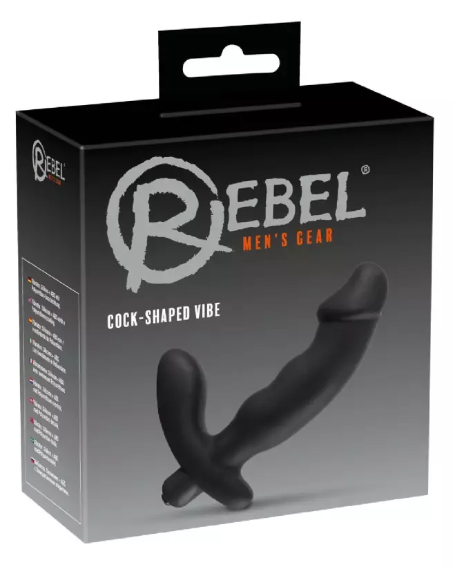 Image du stimulateur de prostate Rebel Cock-Shaped Vibe pour une stimulation intense et réaliste-1