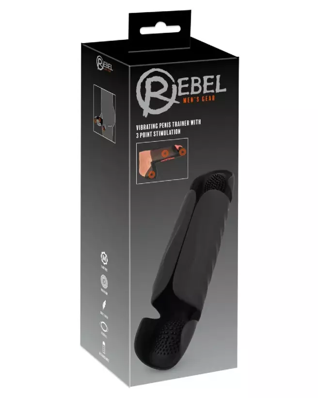 Image du Rebel Vibrating Penis Trainer, masturbateur intensif pour homme avec vibrations-1
