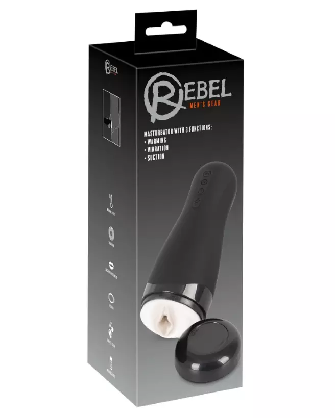 Image du Rebel Masturbator avec 3 fonctions - Plaisir Intensifié-1