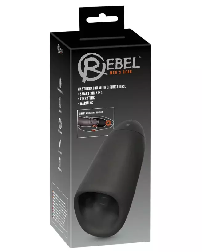 Rebel Masturbator avec trois fonctions pour stimulation intense-1