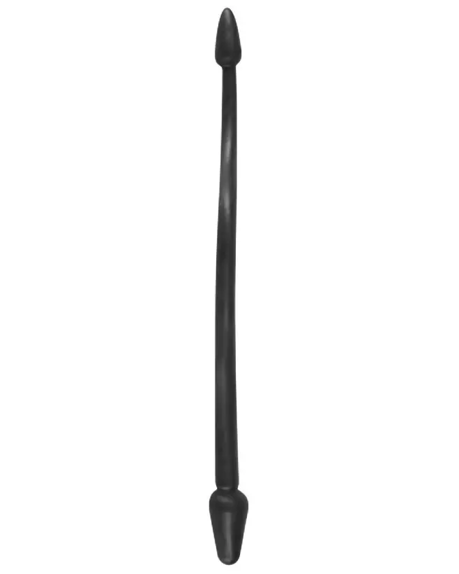 Image du Nature Skin Double Plug Black de Rebel - Double Dong pour plaisir double-4