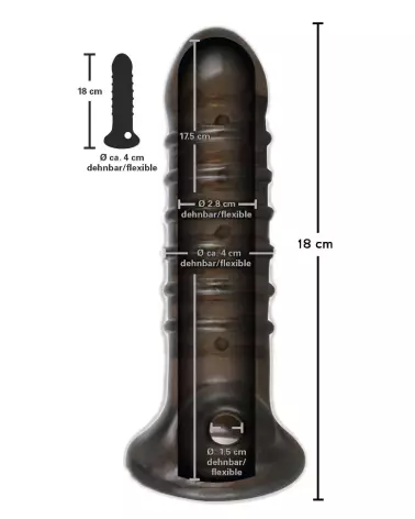 Image Rebel Dick & Ball Sleeve - Gaines pour pénis améliorant performance et plaisir-7