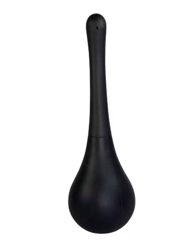 Poire à lavement Rebel Anal Shower en noir pour une hygiène intime optimale-2