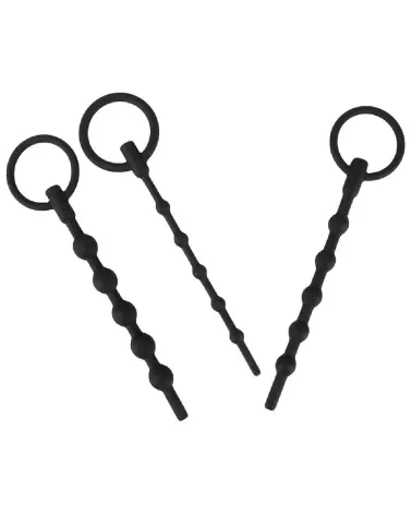 Image PenisPlug Training Set x3 pour urètre - Kit de stimulation et sécurité-3