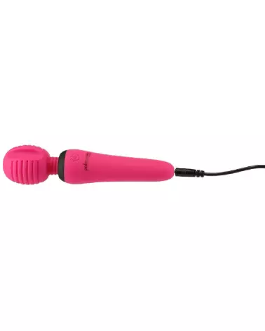 Image du Palmpower Groove Mini Wand Fuchsia, masseur puissant et portable-5