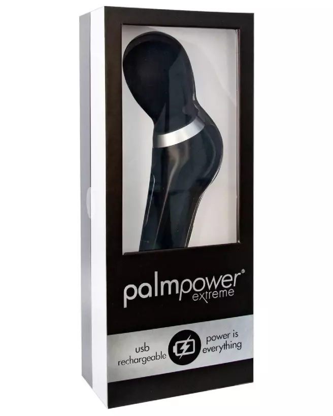 Image du Palmpower Extreme Black, masseur puissant et rechargeable-1