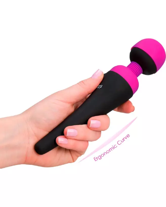 Image du Palmpower Recharge Pink, wand vibrant rechargeable en couleur rose-6