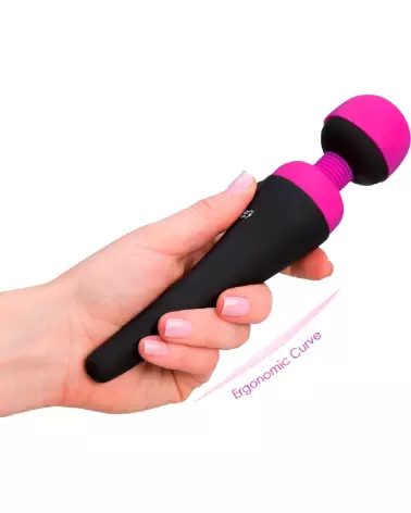 Image du Palmpower Recharge Pink, wand vibrant rechargeable en couleur rose-6