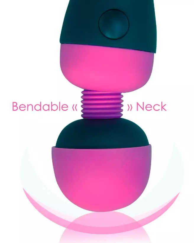 Image du Palmpower Recharge Pink, wand vibrant rechargeable en couleur rose-7