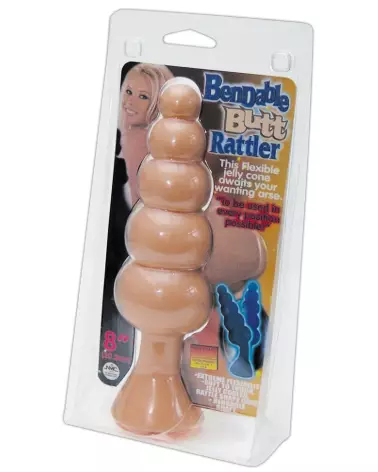 Image du Bendable Butt Rattler de NMC, plug anal flexible et ergonomique-1