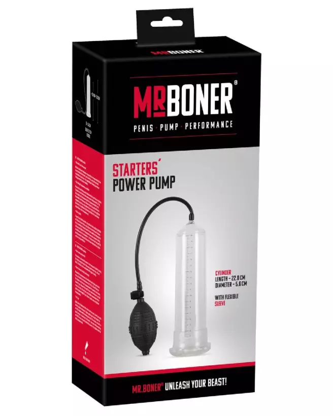 Image de la Starters Power Pump de Mister Boner pour amélioration masculine-1