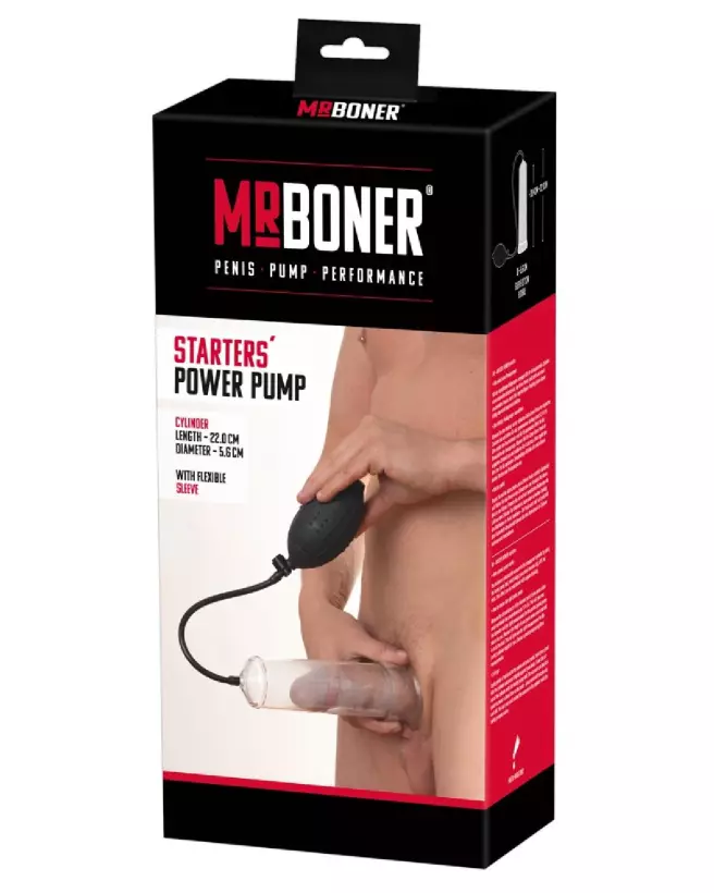 Image de la Starters Power Pump de Mister Boner pour amélioration masculine-5