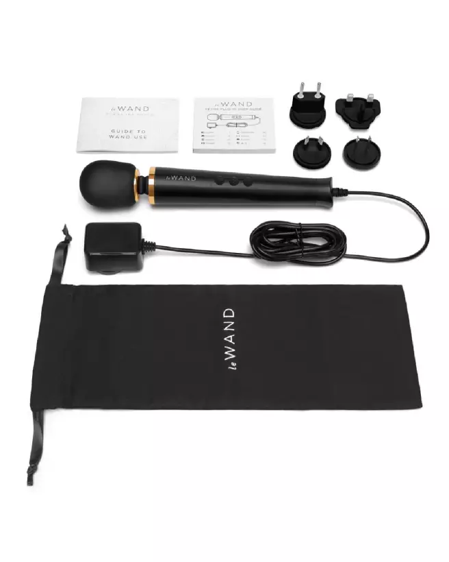 Powerful Petite Plug-in Black Wand par Le Wand - Compact et Puissant-7