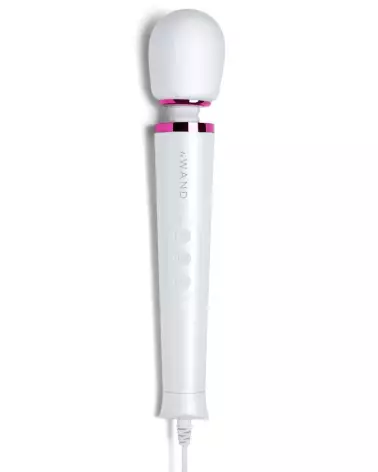 Powerful Petite Plug-in White Wand par Le Wand, masseur portable et puissant-2
