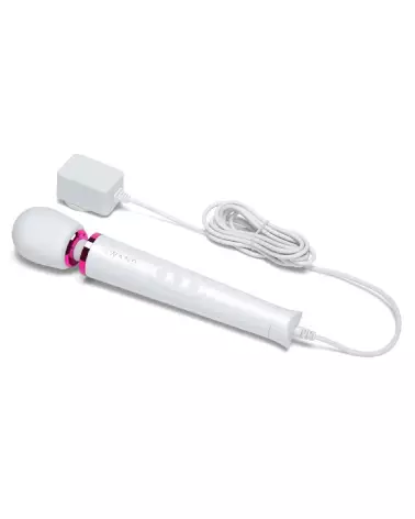 Powerful Petite Plug-in White Wand par Le Wand, masseur portable et puissant-4