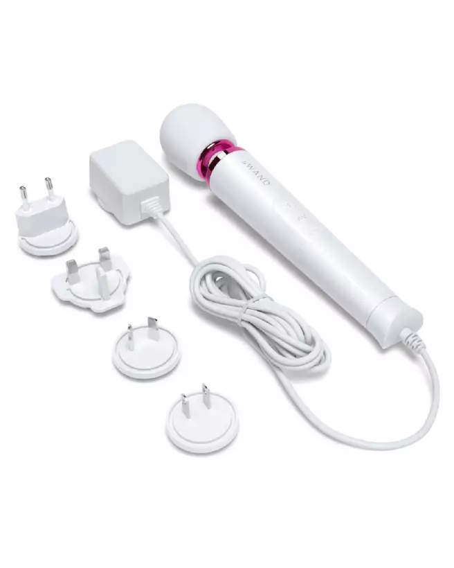 Powerful Petite Plug-in White Wand par Le Wand, masseur portable et puissant-5