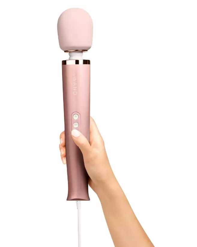 Image du Wand Powerful Plug-In RoseG par Le Wand, masseur puissant et élégant-3