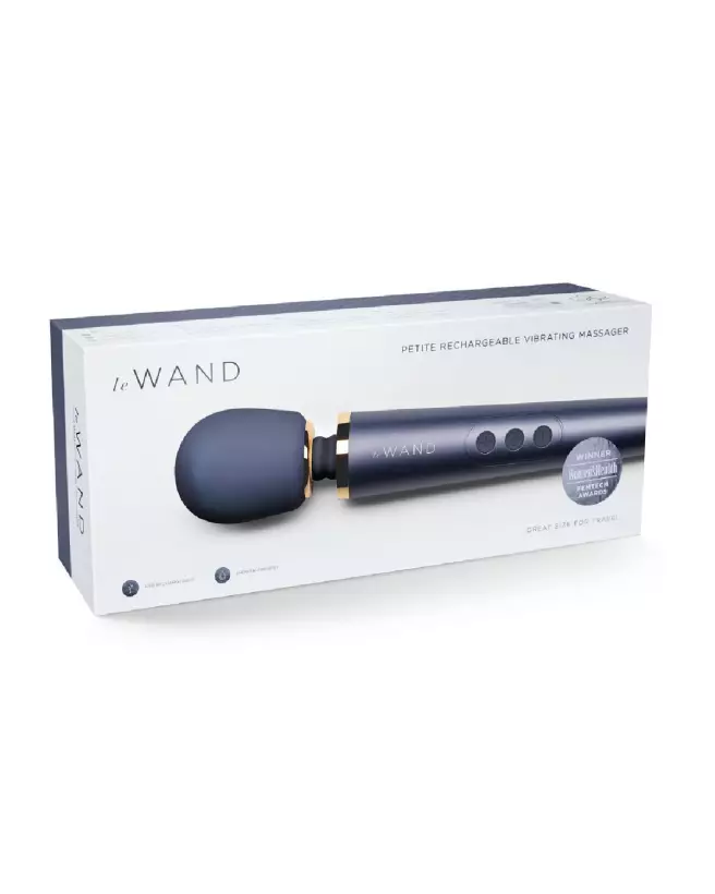 Image du Wand Petite Navy par Le Wand, wand vibrant compact et élégant-1