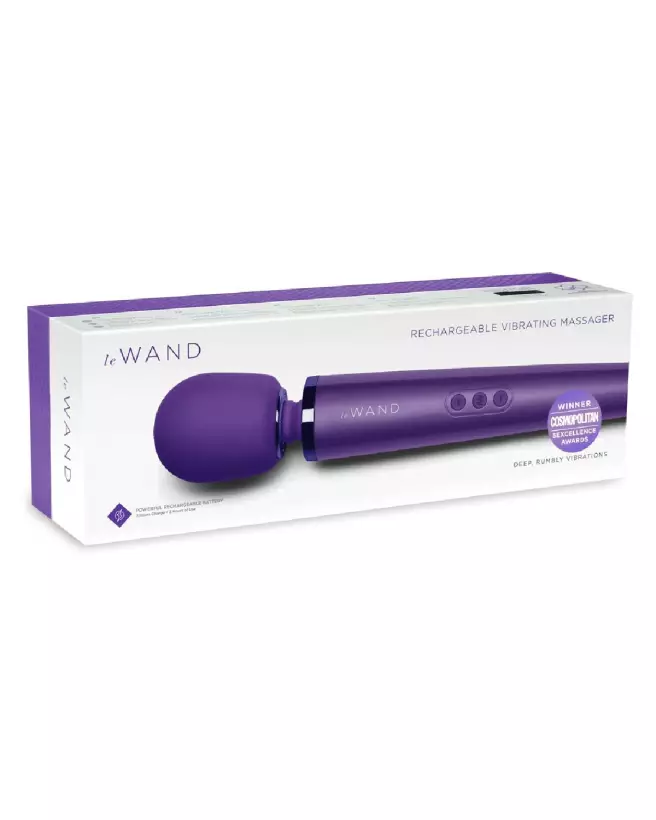 Image du Wand Purple par Le Wand, masseur ergonomique et puissant pour bien-être optimal-1