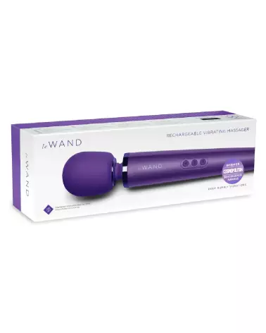 Image du Wand Purple par Le Wand, masseur ergonomique et puissant pour bien-être optimal-1
