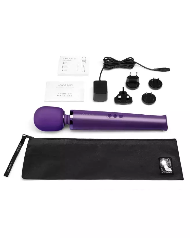 Image du Wand Purple par Le Wand, masseur ergonomique et puissant pour bien-être optimal-7