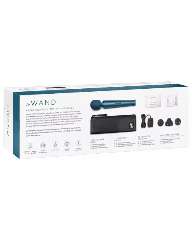 Image du Le Wand Pacific Blue, masseur puissant pour relaxation et bien-être-7